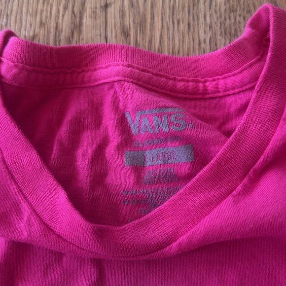 VANS PINK OFF THE WALL SINCE 99 T SHIRT - Picture 3 of 3